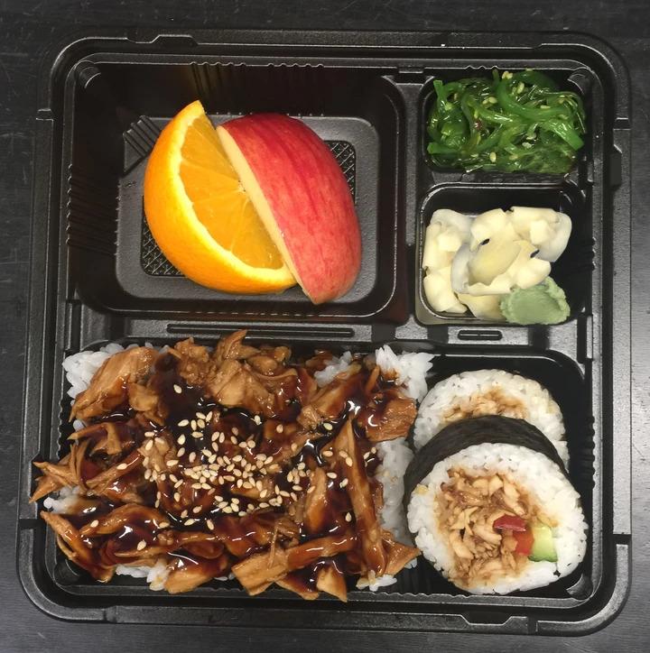 School Chicken Bento Box - Rice Runner